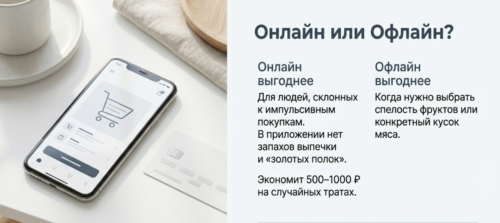 Онлайн-доставка — когда выгоднее офлайна