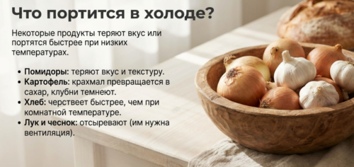 порча в холодильнике