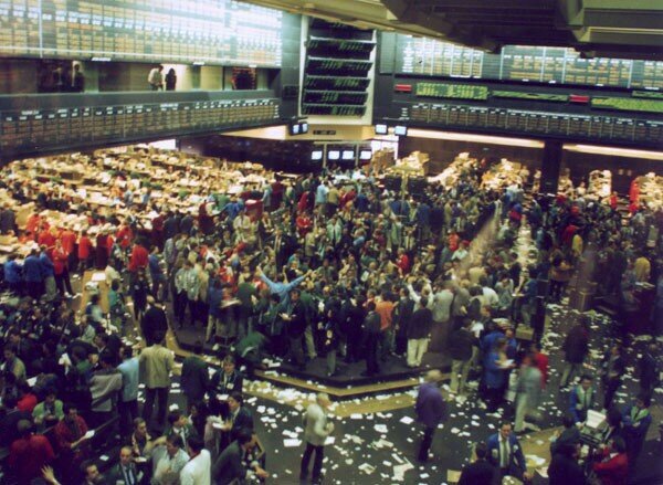 Торговля деривативами в Чикагской торговой палате