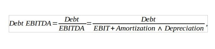 Debt EBITDADebt EBITDA