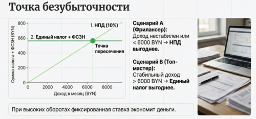 точка безубыточности