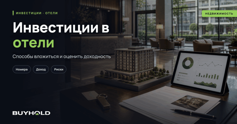 Инвестиции в отели, способы вложиться и реальная доходность