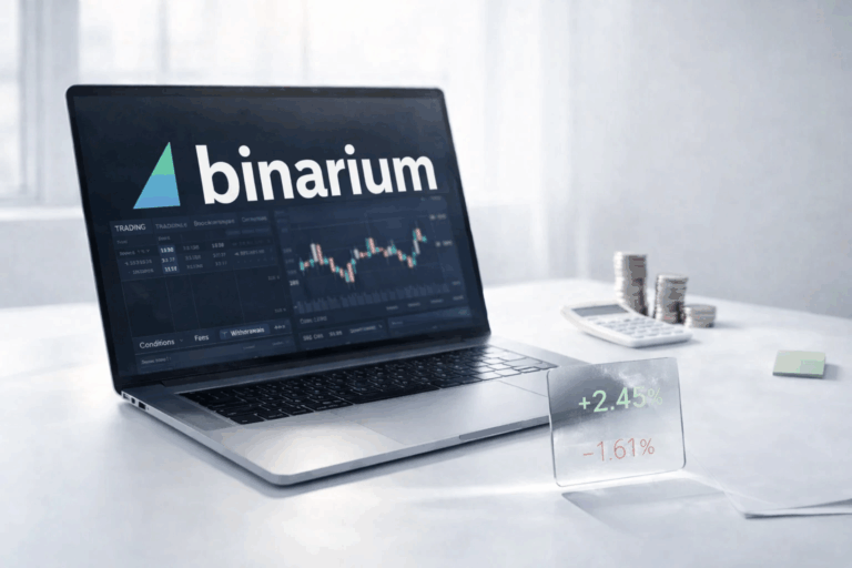 Обзор Бинариум (Binarium): условия, комиссии, вывод средств