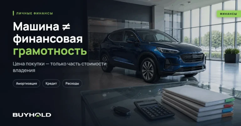 Почему покупка машины не делает вас финансово грамотным?