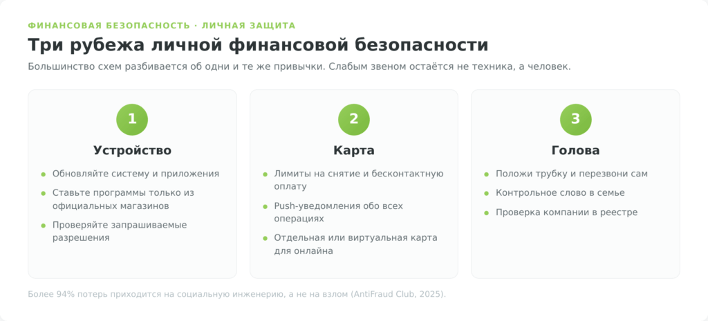 Три рубежа личной финансовой безопасности в Беларуси