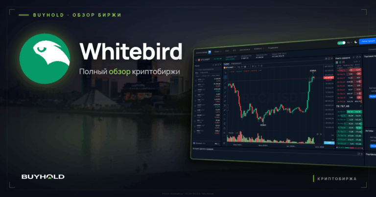 Обзор криптоплатформы Whitebird: комиссии, курс обмена, криптокарты